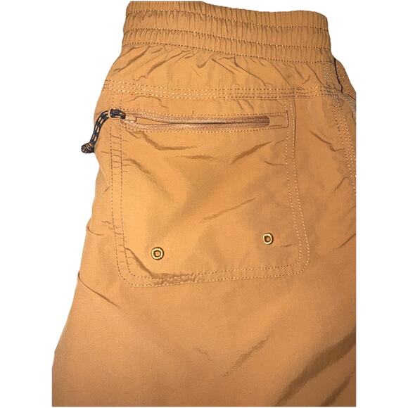 Howler Bros Pressure Drop Cord Shorts Mens 34 Orange Corduroy Stretch Drawstring - Picture 4 of 7